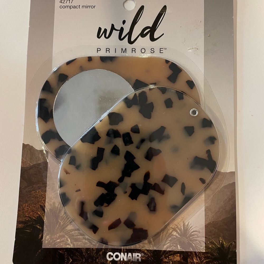 Wild Primrose Compact Mirror